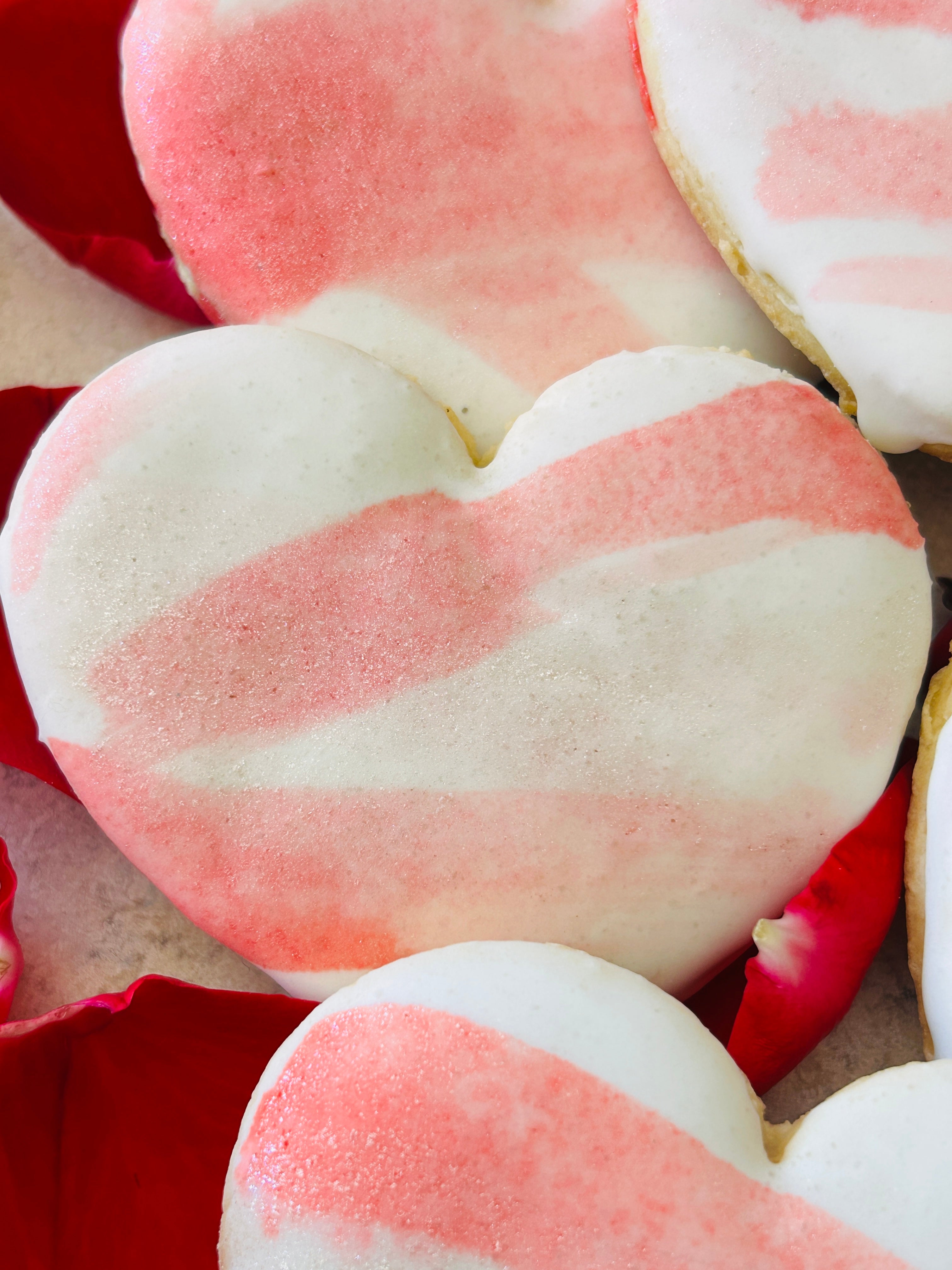 Peppermint Abstract Heart