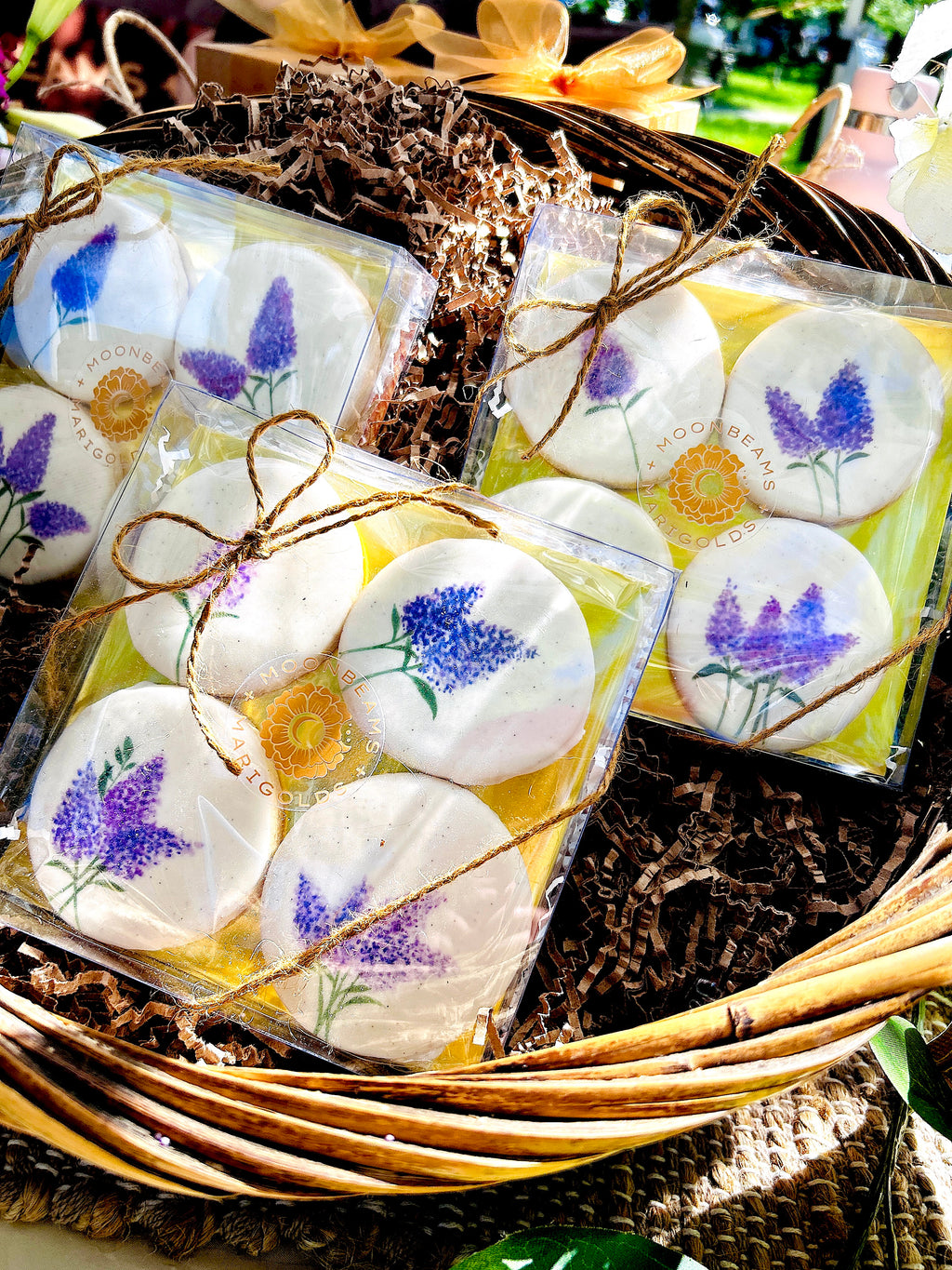 Handpainted Cookie — Lilac