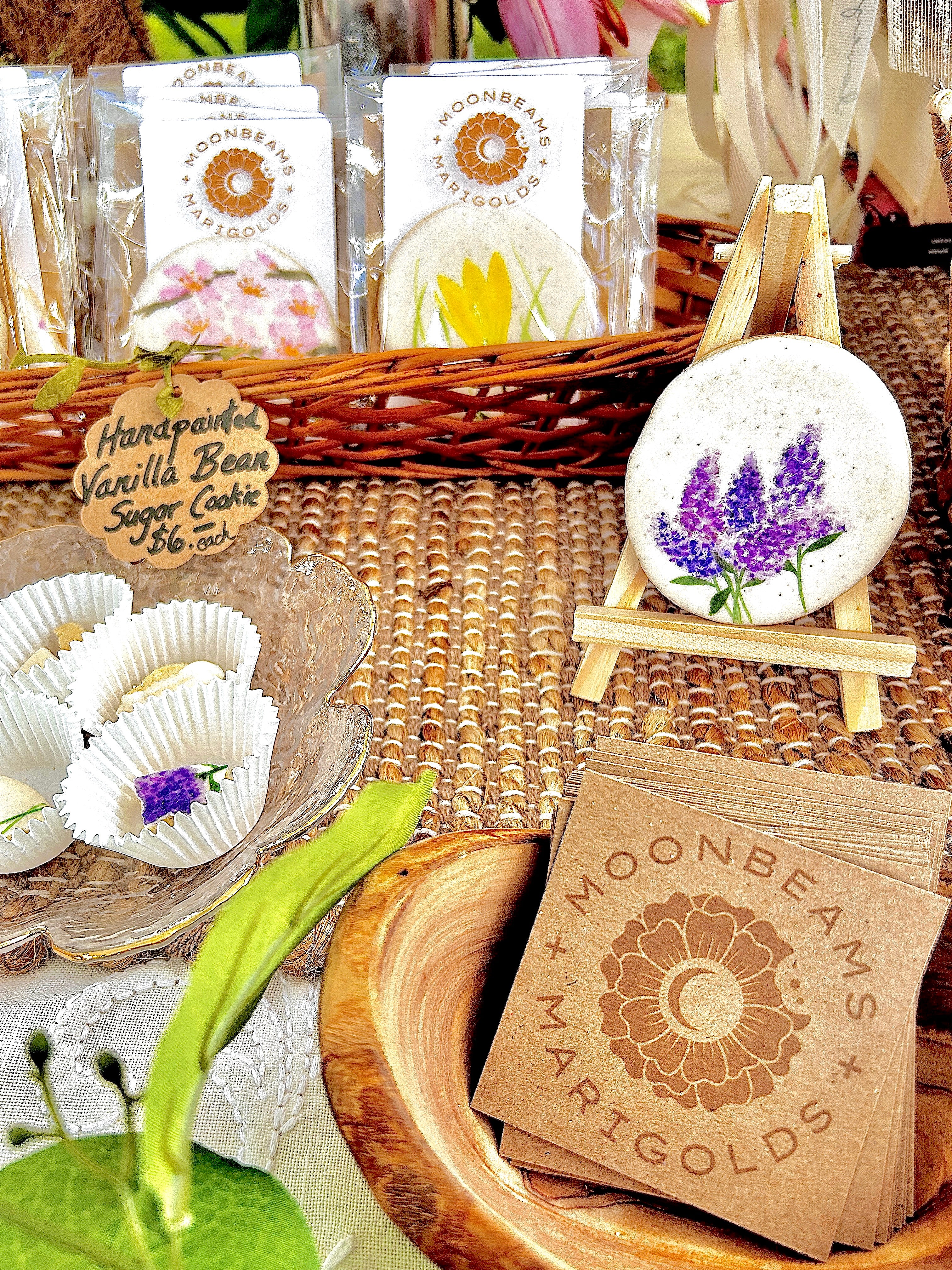 Handpainted Cookie — Lilac